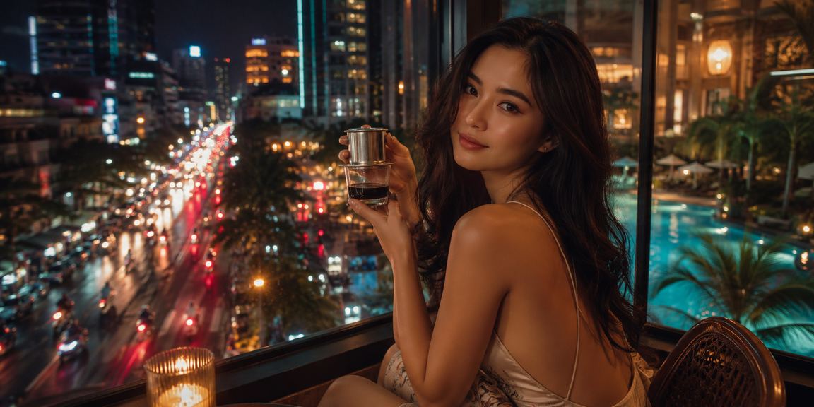 Người dùng TP. Hồ Chí Minh đăng ký fo3 trong quán cà phê sáng sớm
